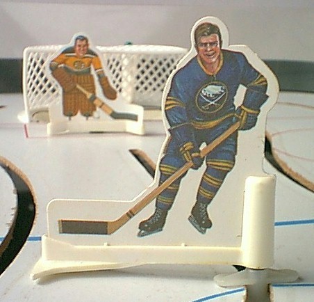 Coleco Sabres & Bruins Banana Blade players.