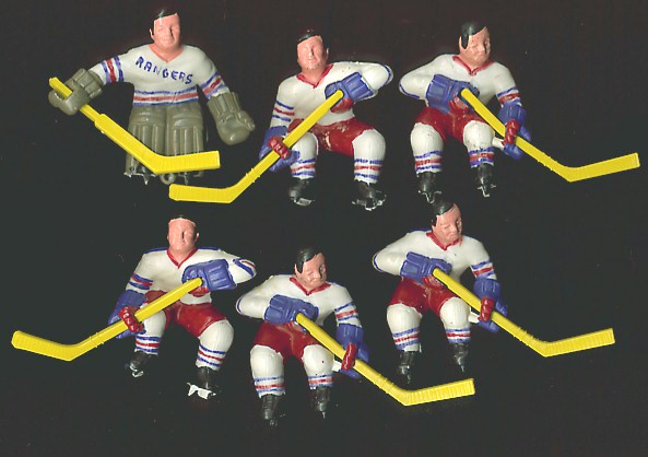 Coleco 3d plastic players.