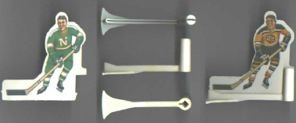 Coleco banana blade players forward inserts and bases.