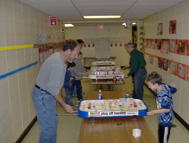 After the tourney the games were open to everyone.